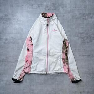 Y2K Habit Realtree Camo White Jacket